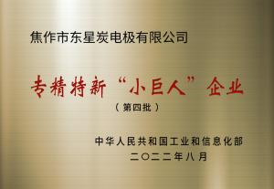 國家級專精特新小巨人企業